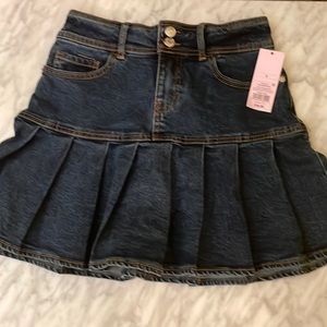Wild fable jean denim pleated skirt - size women’s 4